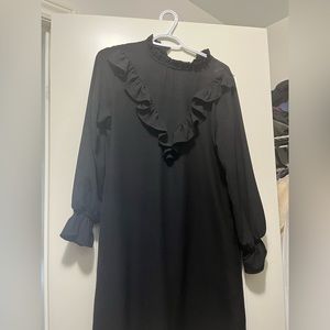 Black dress tunics hijab